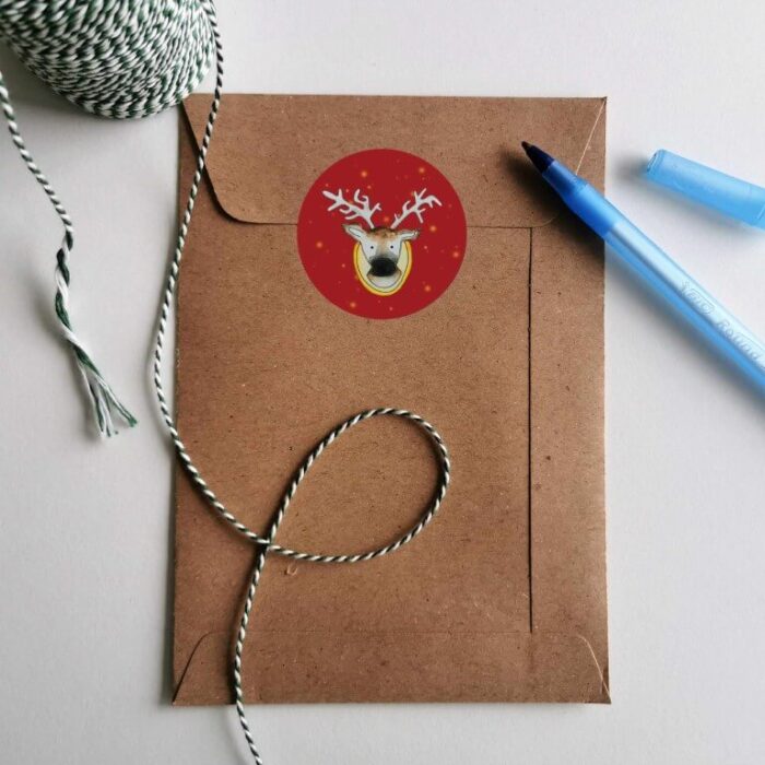 Sluitsticker kerst