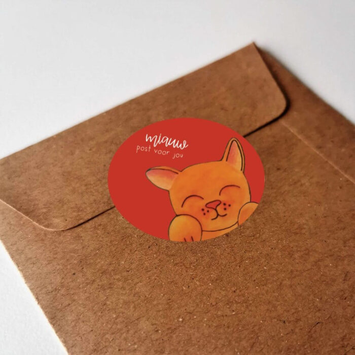 sluitsticker poes