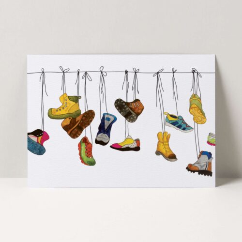 Vierdaagse kaart Wandelschoenen