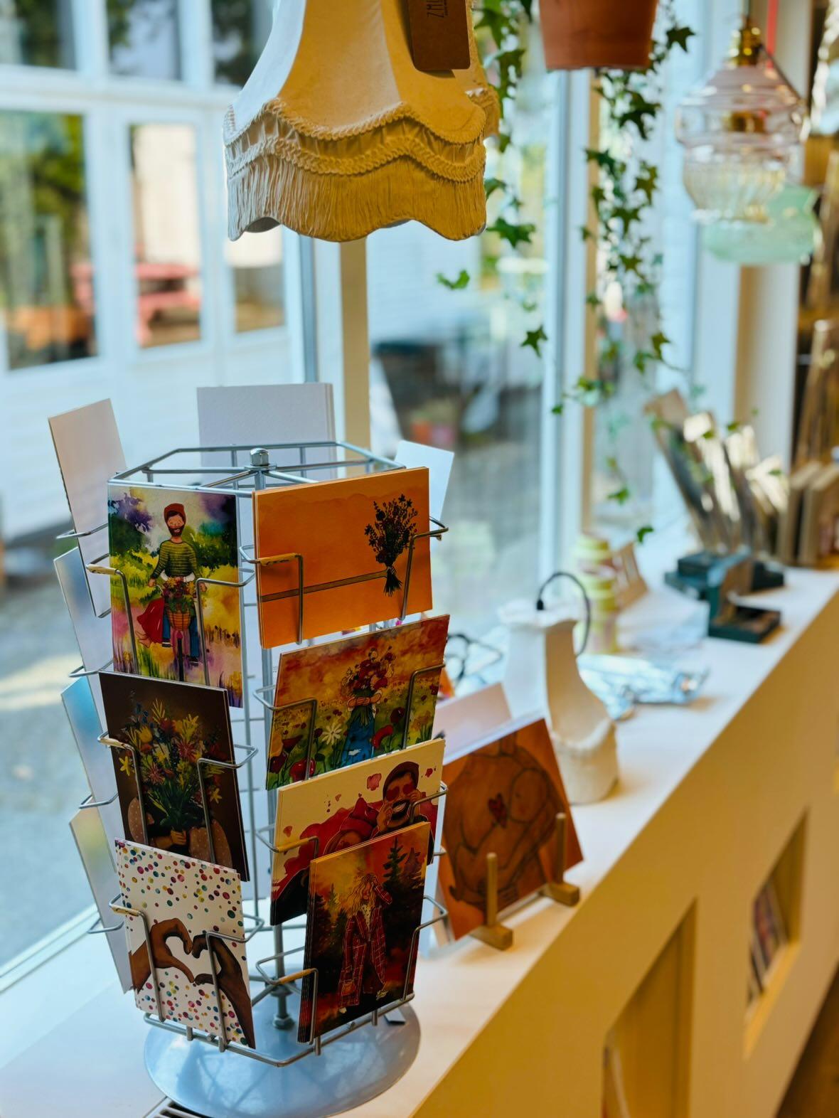 roos in huis winkel