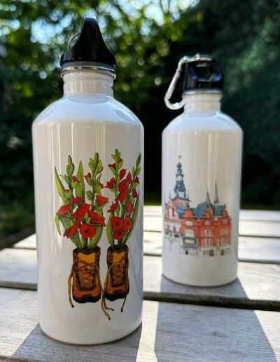 Vierdaagse cadeau waterfles