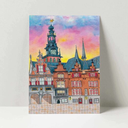 Wenskaart Grote Markt