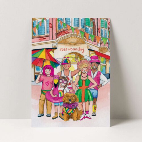 Vierdaagse kaart roze woensdag